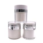 1oz 4oz Airless Pump Cream Jar , Acrylic Cosmetic Jar for skincare Packaging