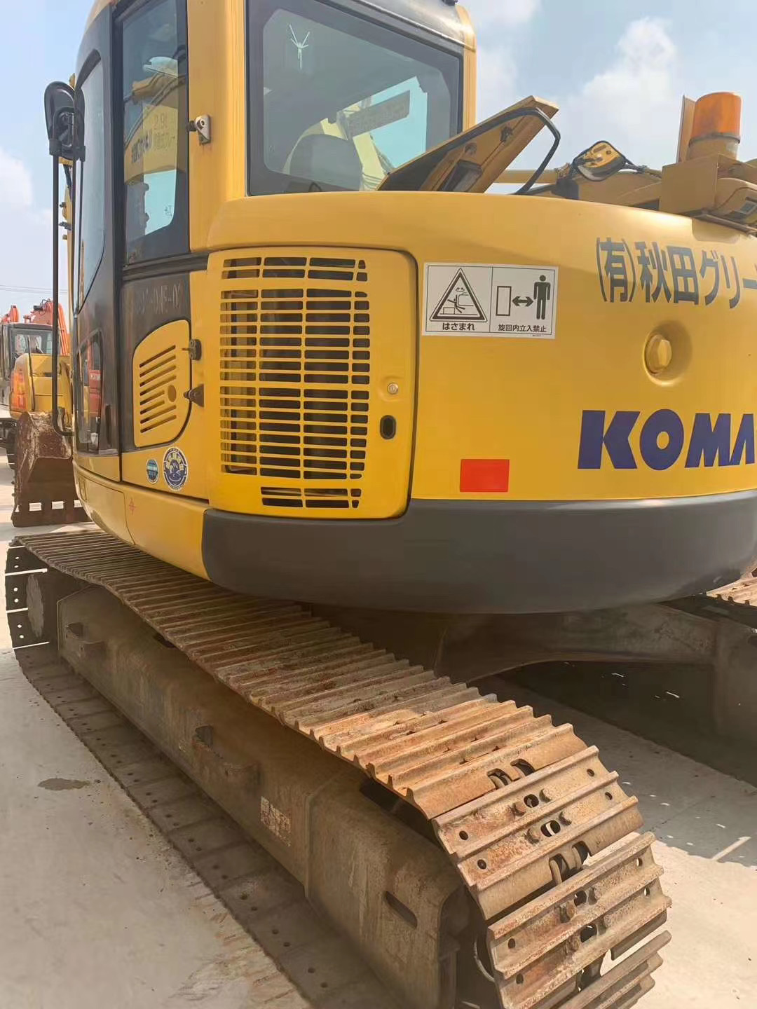 Komatsu PC 128 Pc138 digger excavator machine Komatsu Excavator