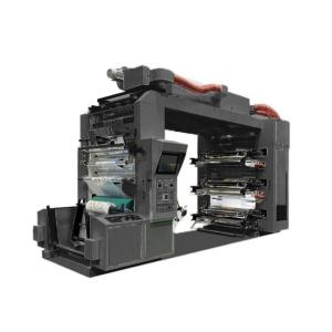 China Stack Type Flexo Printing Machine 1600mm Width 6 Colour Flexographic Printing Press wholesale