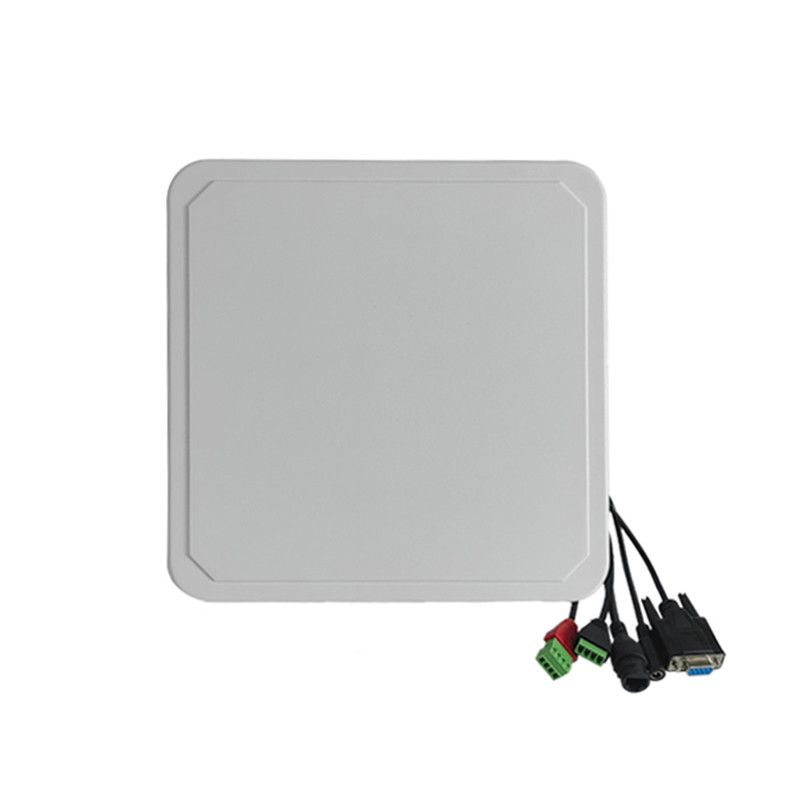 860 960 Mhz Inside 9dBi Antenna E710 Chip UHF Integrated RFID Reader for Vehicle