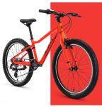 Red SAVA Kids Carbon Bike 24 Inch V Brake Children Bike