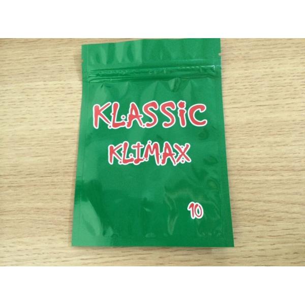 Quality Recycled Laminated Aluminum Foil Packaging Herbal - Incense Mylar k Bag for sale