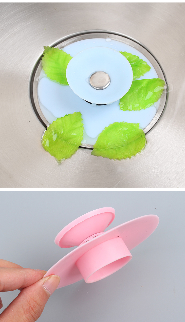 Factory Wholesale Cheap rubber Sink Strainer silicone bathroom and kitchen floor drain