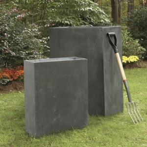 China UV Resistant 75cmx33cmx96.5cm Fiber Clay Pots Non Toxic wholesale