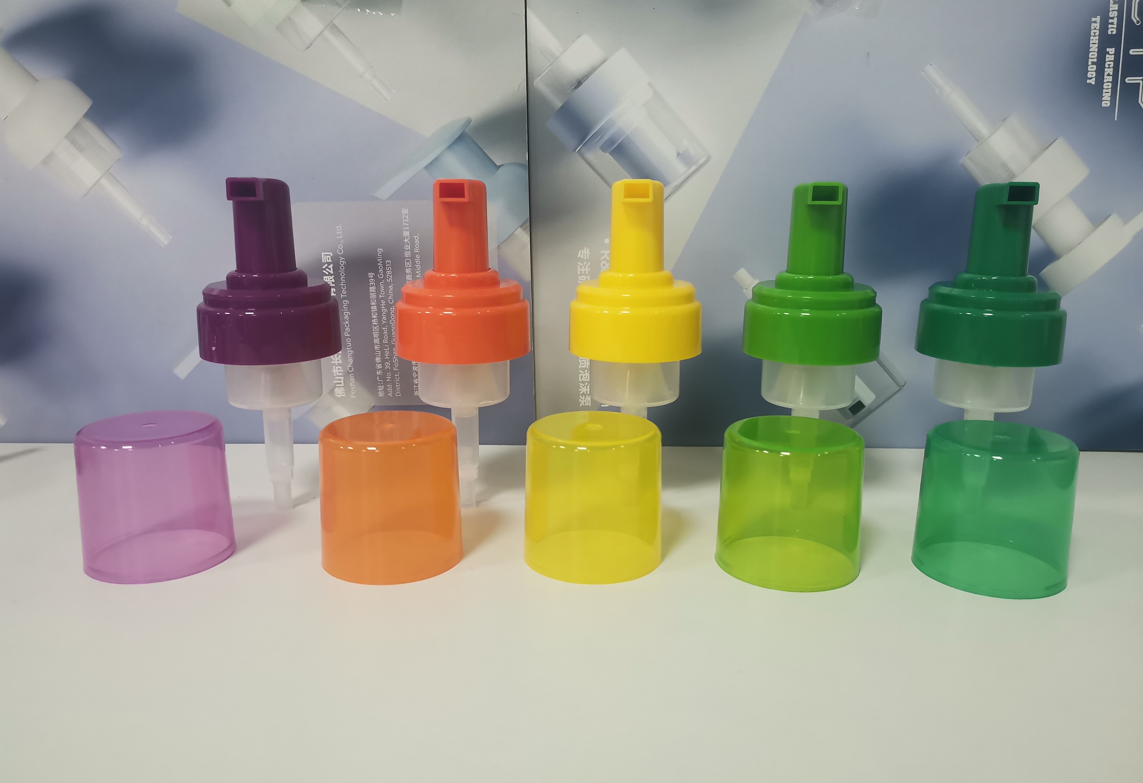 Non-leaking and Flower Foam Pump for 43mm Bottles 43/410 Neck Bottles Compatibility