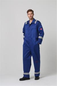China EN11611 Fr Arc Protection Clothing 100% Cotton 350gsm Twill wholesale
