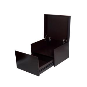China 14cm Length 0.074m3 CBM Wooden Shoe Box MDF Wood 20 Pairs wholesale