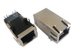 China CAT 5 POE RJ45 Jack Long Body Single Tab UP Gigabit Transmission Speed wholesale