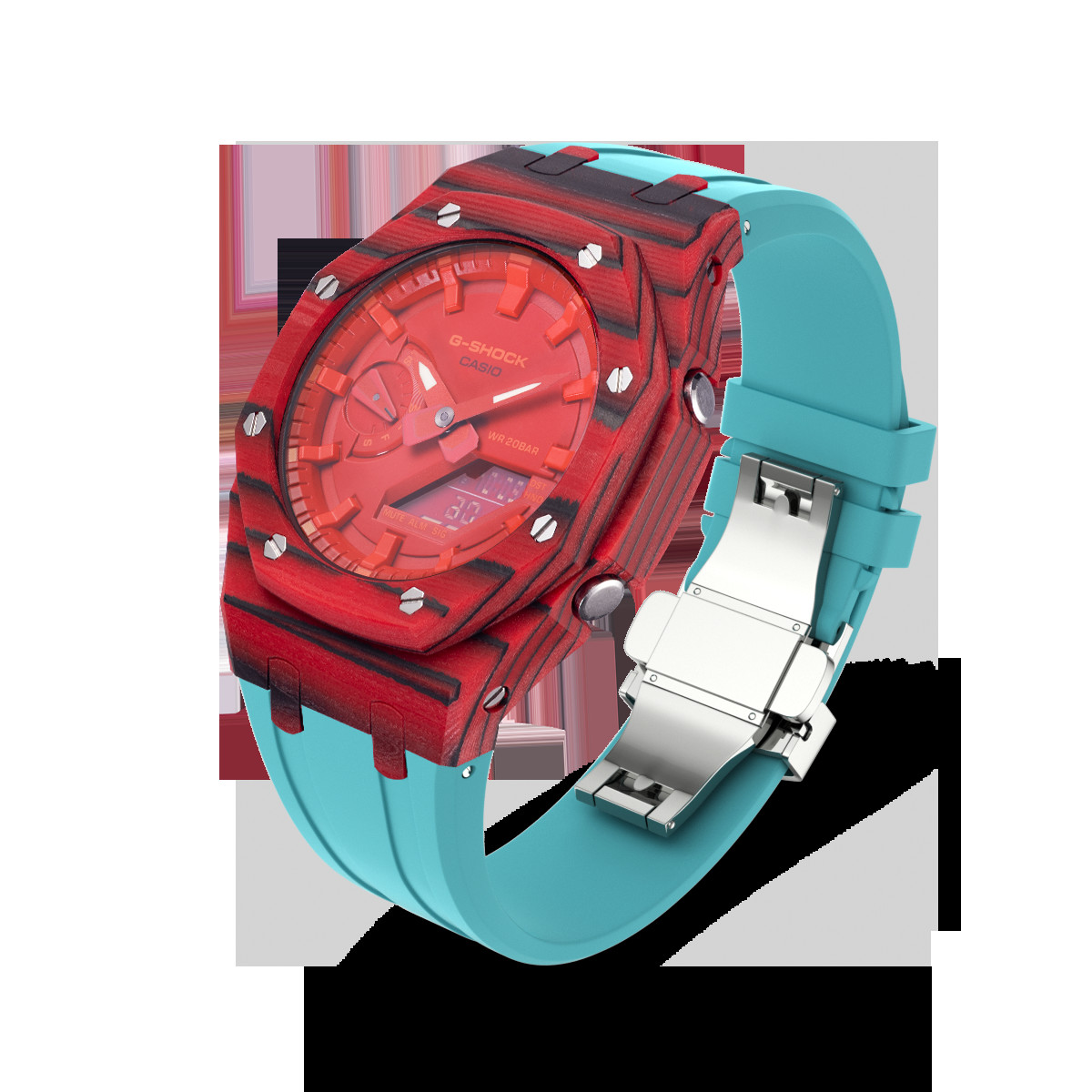 42mm Casio Watch Case Customized Casio Watch Metal Case ISO Certificate