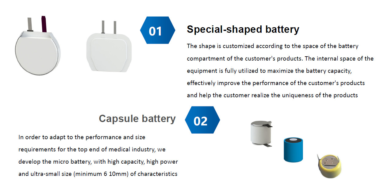 CP7839109 3v 10Ah battery for wearable electrical device 3.0 volt 10000mah Prismatic limno2 batteries