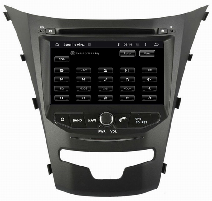 Ouchuangbo Auto Stereo GPS Navigation Multimedia System for Ssangyong Korando 2014 Android