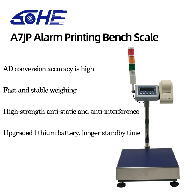 OBM Supported Explosion Proof Electronic Alarm Printing Bench Scale with LED LCD Display