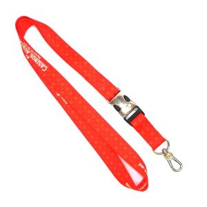 China Special Egg Hook Polyester Heat Transfer Lanyards , Breakaway Badge Lanyards wholesale