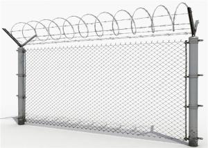 China Galvanised and PVC Coated Chain Link Fence Prices For Wholesale， rust-resistant，safety fence for house wholesale