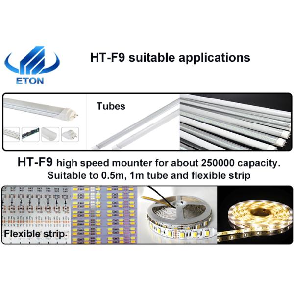 Producing 4 types materials at the same time LED linear SMT machine