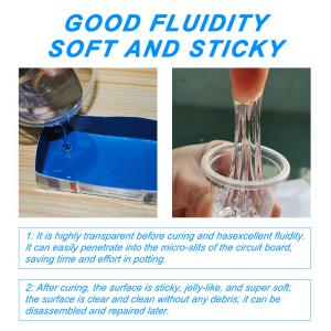 Junction Box Electrical Potting Liquid Silicone Gel Insulation Waterproof Igbt