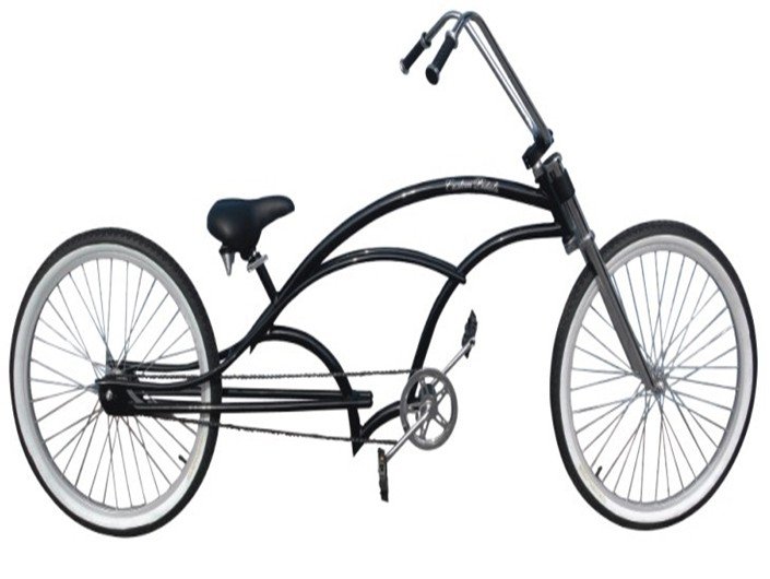 Aluminum Alloy Low Rider Bike with Length Frame Achieved CE and ISO 9001 Certification