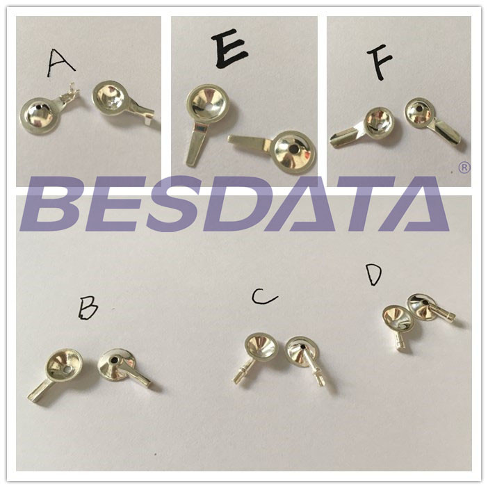 Medical Pure Silver EEG Gold Cup Electrodes For Researching Neurofeedback Sleep