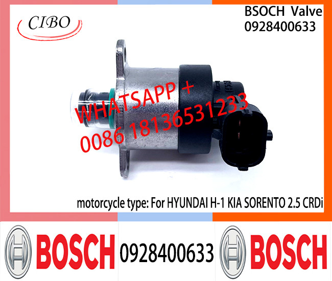 BOSCH DRV Valve 0928400633 Control Valve 0928400633 For HYUNDAI H-1 KIA SORENTO 2.5 CRDi