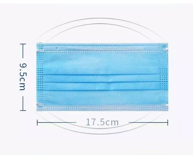 Non-Woven Disposable Face Mask 3ply Face Mask Disposable