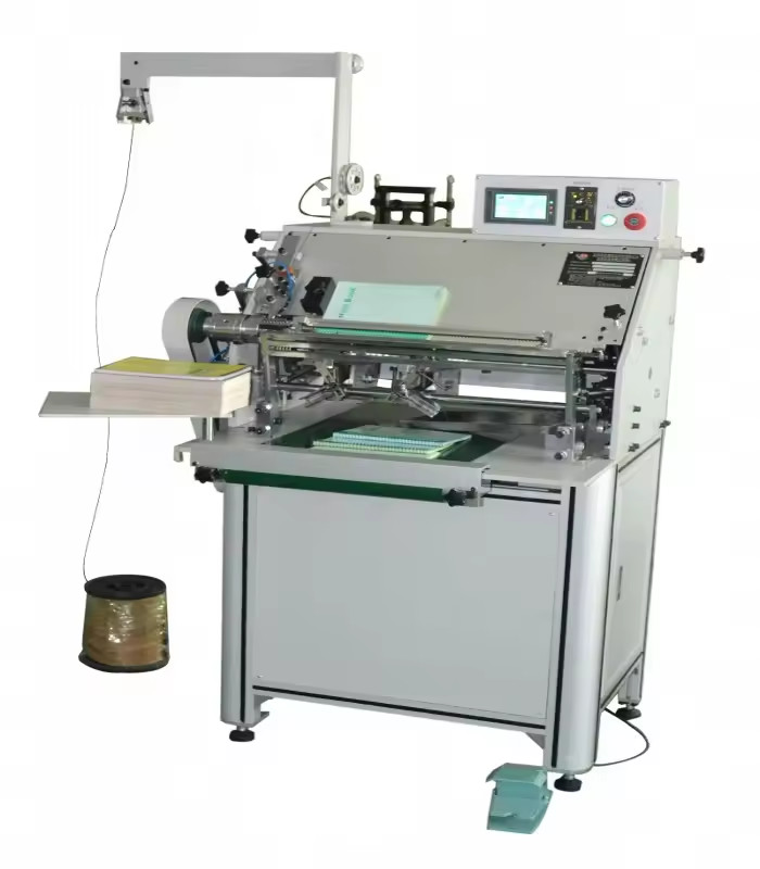 Auto Steel Metal Single Loop Wire Coil Spiral Making Forming Binding Machine For Book