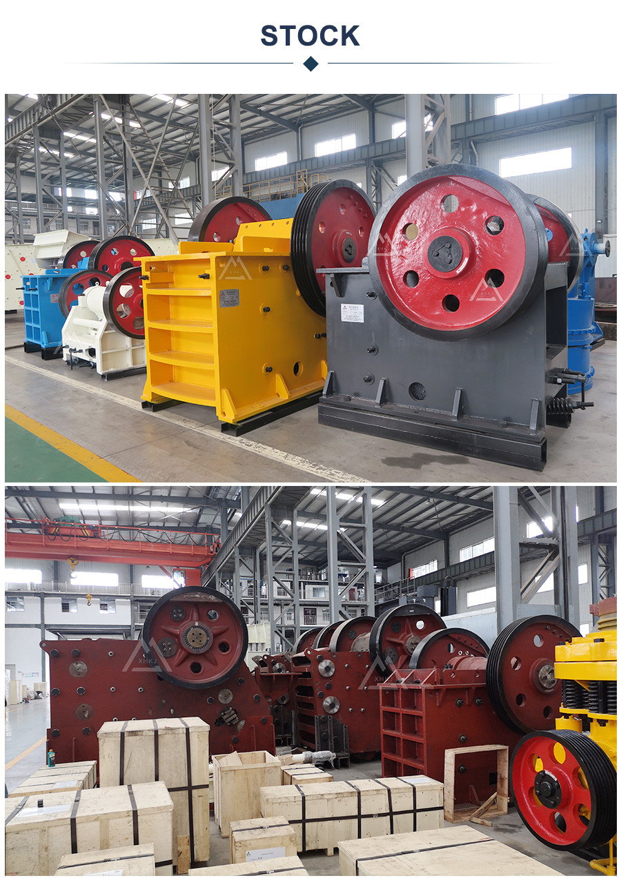 Stone Eccentric Shaft Jaw Crusher Machine PEX250x1200 With 20-61 TPH