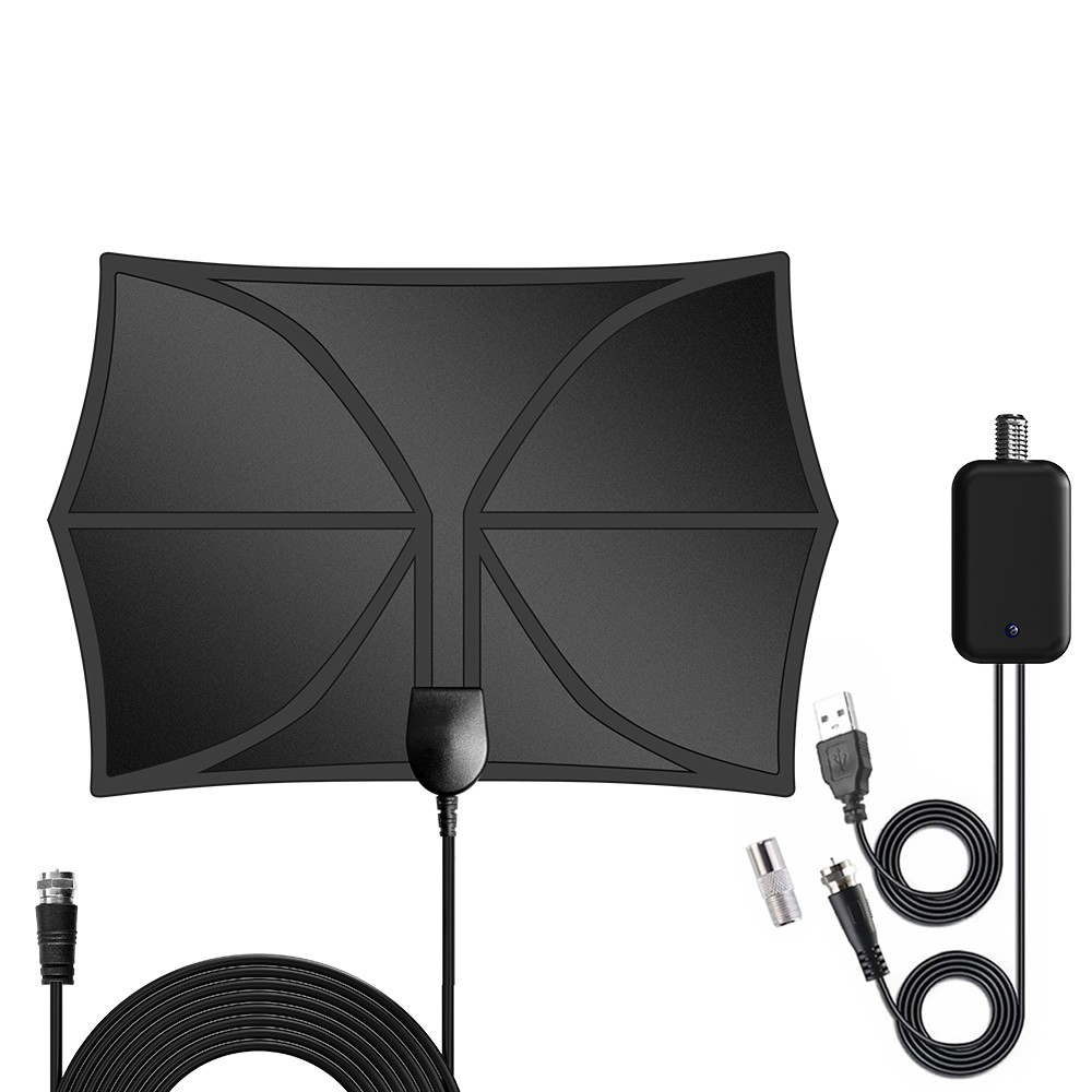 28dBi 5g 4k Yagi Exterior Aerial For Plug 75 Ohm Digital Outdoor Cable Adapter Gold Tv Antenna