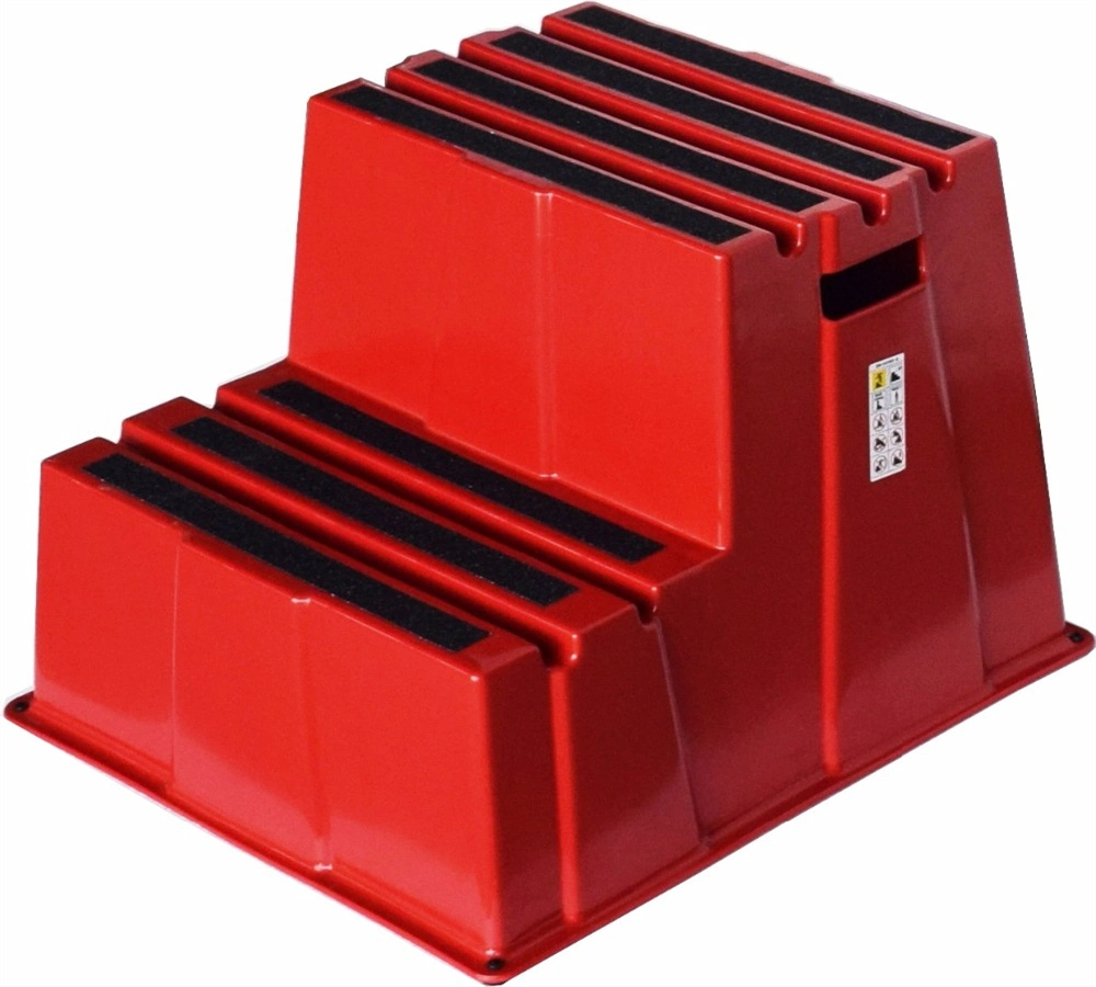 2 Steps Plastic Step Stool with 500lb. Loading Capacity (44ZJ61)