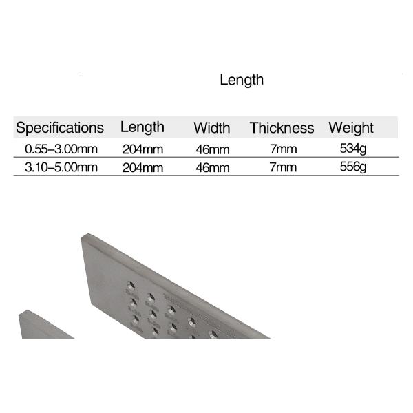 Steel Alloy Jewelry Accessories Tools Rectangle Tungsten Carbide Draw Plate