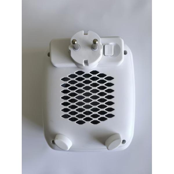 Wall-Outlet Space Heater 230V Compact Warm Air Fan Heater Portable Heater 1200W European Version Plug