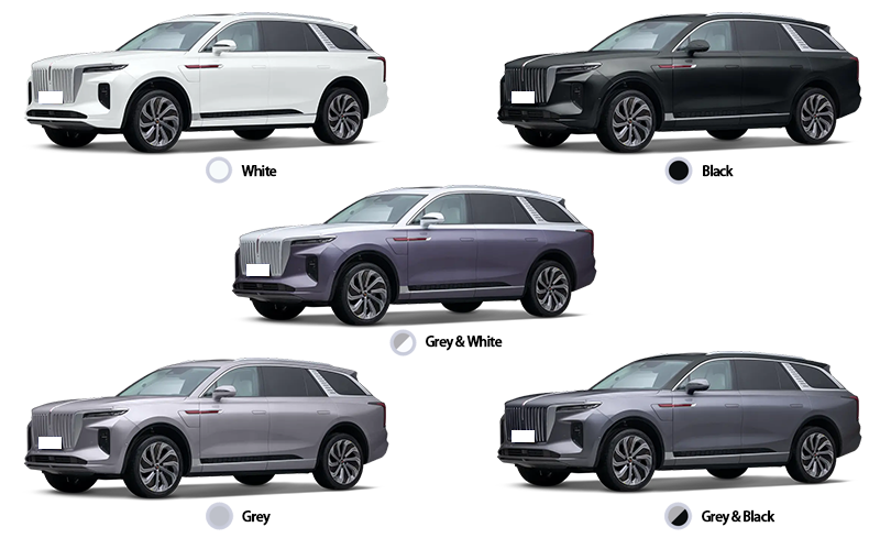 Hong Qi E-Hs9 Pure Electric Vehicle Large SUV Exquisite Craftsmanship