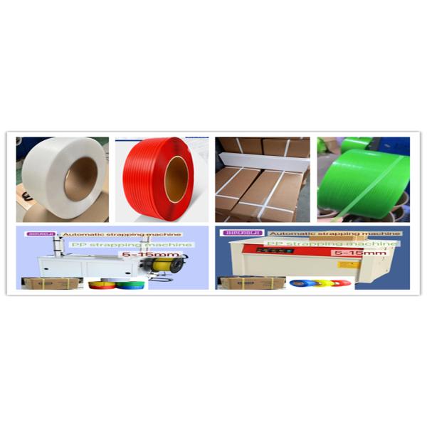 Automatic PP Strapping belt 5-19mm Plastic PP/PET Packaging strap with Automatic Strapping Machine