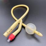 ORCL Silicone Coated Latex Foley Catheter 10cc Balloon Disposable