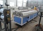 WPC PVC Wood Plastic Profile Making Machine / Plastic Profile Extruder