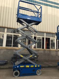 China Heavy Duty Electric Scissor Lift Construction Electric Work Platform Lifts wholesale