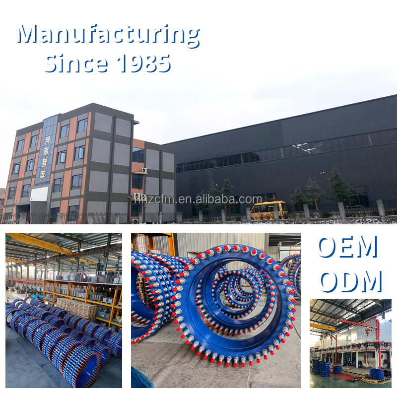 Round Head Code EPDM Rubber Material Flexible Dn150 Flange Connection Pn16 Expansion Joint