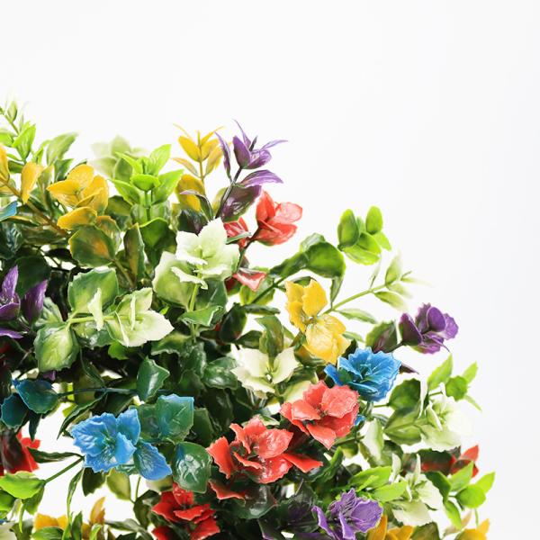 PE PP Artificial Eucalyptus Garland , Artificial Green Hanging Plants