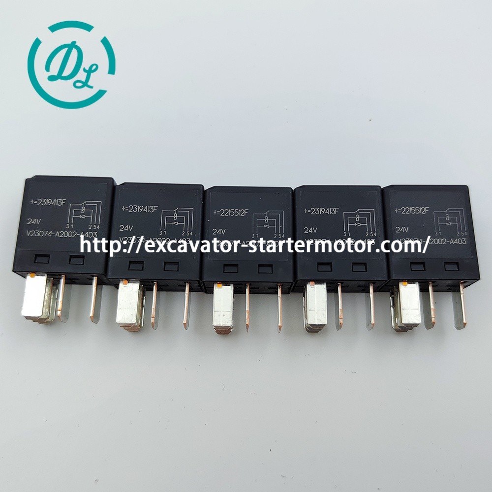 24V KHR3802 V23074-A2002-A403 Excavator Spare Parts Relay Sumitomo