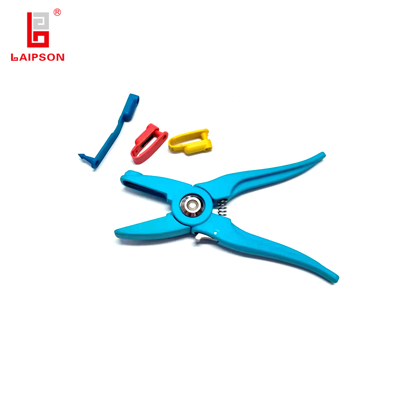 Sheep Goat Chicken Poultry Animal Ear Tag Plier Applicator Husbandry Equipment