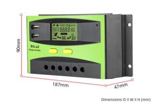 China Green 48 Volt 30 Amp PWM Solar Charge Controller wholesale