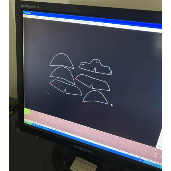 1200mm/s Max Cutting Speed Garment Inkjet Plotter Cutter with Blue Frame Silver Case