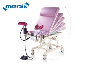China Hospital Examination Gynecology Chair Backrest Adjustable With Foot Switch wholesale