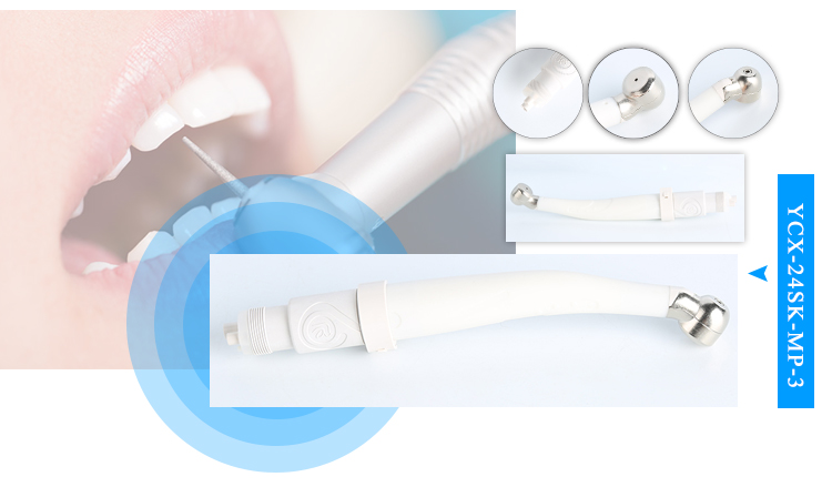 High Speed Air Turbine Dental Handpiece Disposable For Tooth Cleaning