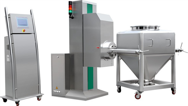 120V Voltage Post Industrial Shaker For Pharmaceutical IBC Container