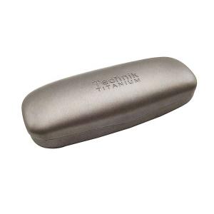 China Scratch Resistance Luxury Silver Metal Glasses Case Unbreakable wholesale