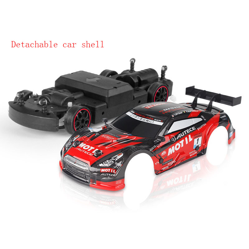 Speed Racing 2.4G Race Car Model Children's Boy Toy GTR with Plastic Body and USB Cable