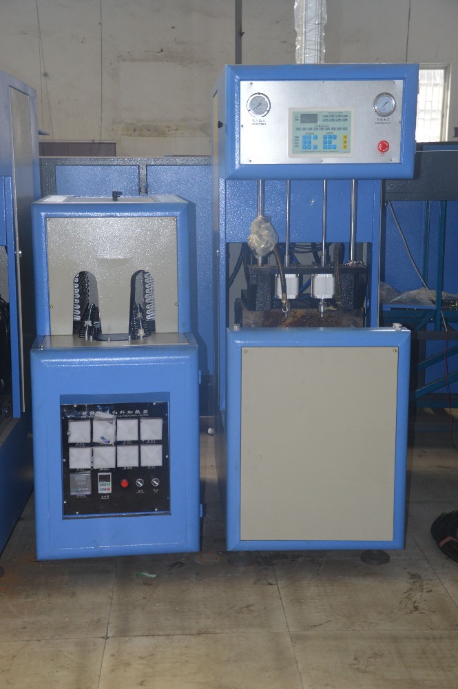 1250 KG Weight Semi Automatic MG-880 Pure Water Bottle Blow Molding Machine for Bottles
