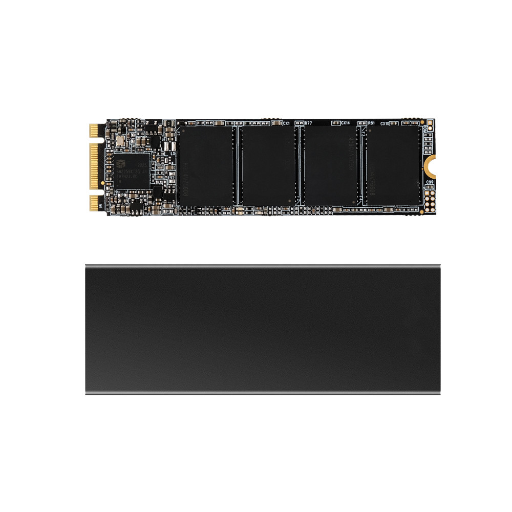 Custom Logo M.2 Industrial Solid State Drive 64GB 128GB 256GB 1TB Hard Drive SATA III SSD