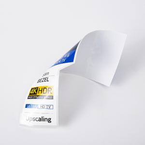 China Custom Self Adhesive Label Sticker Fixed Transparent Digital LOGO wholesale