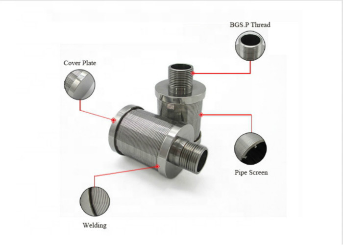 Anti Rust Water Filter Nozzle For Petrochemical / Pharmaceutical Industry